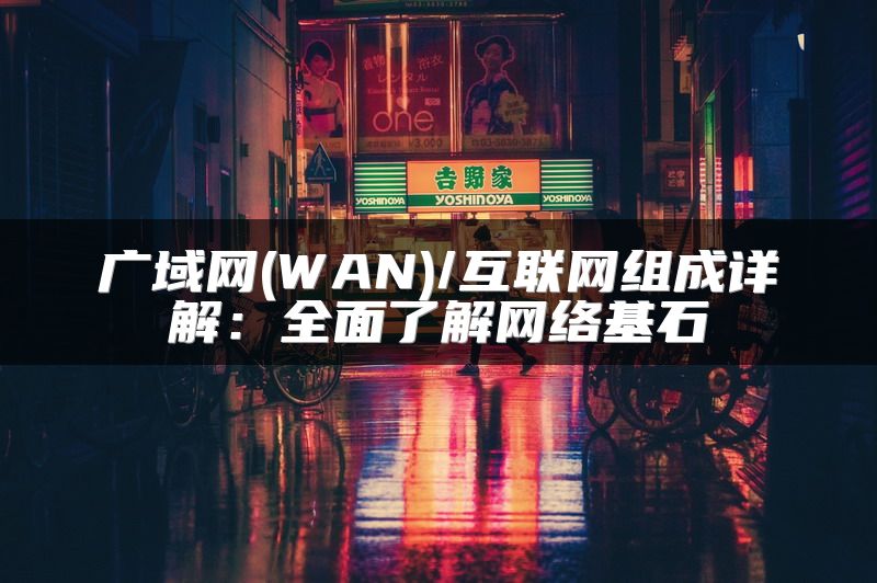 广域网(WAN)/互联网组成详解：全面了解网络基石