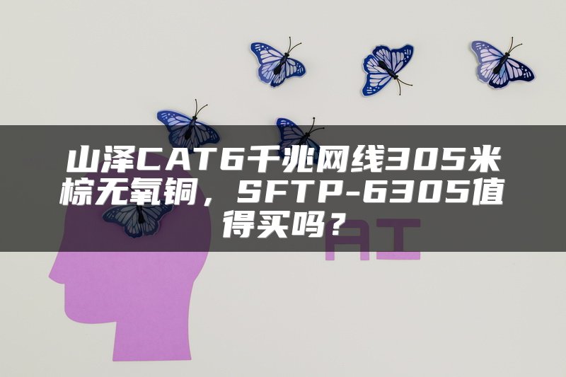 山泽CAT6千兆网线305米棕无氧铜，SFTP-6305值得买吗？