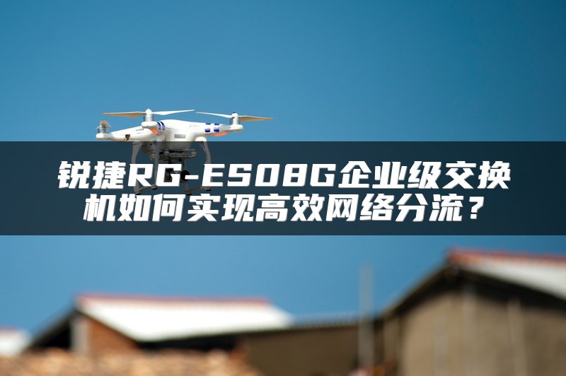 锐捷RG-ES08G企业级交换机如何实现高效网络分流？