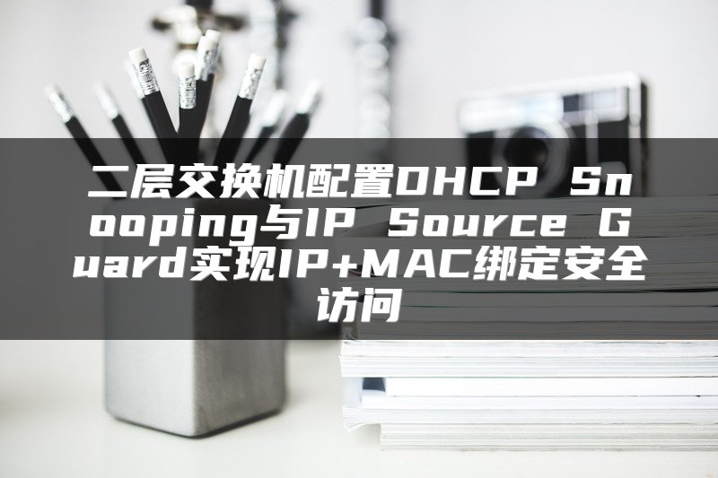 二层交换机配置DHCP Snooping与IP Source Guard实现IP+MAC绑定安全访问