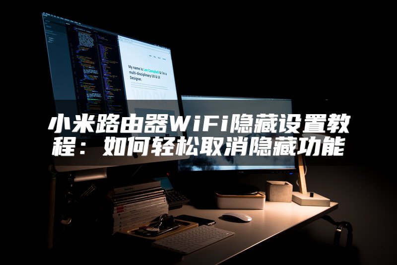 小米路由器WiFi隐藏设置教程：如何轻松取消隐藏功能