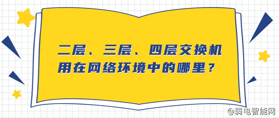 二层交换机、三层交换机、四层交换机应用场景解析